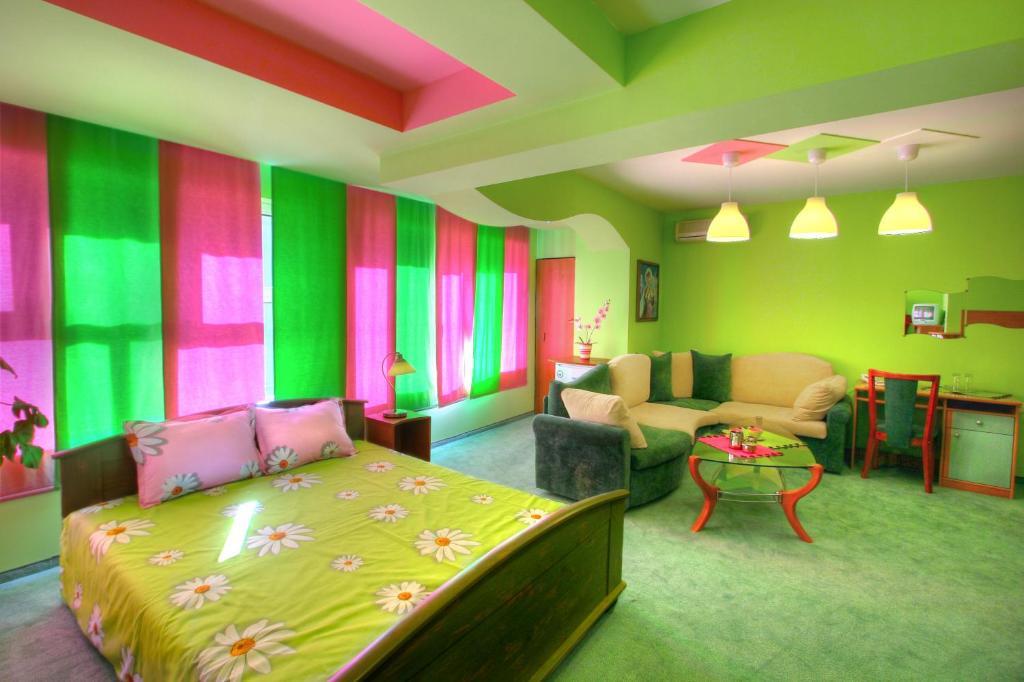 Family Hotel Mania 스타라 자고라 객실 사진
